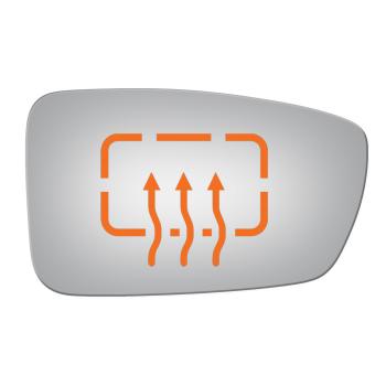2014 Hyundai Sonata Door Mirror Glass Right Burco 5423H image 1 of 1