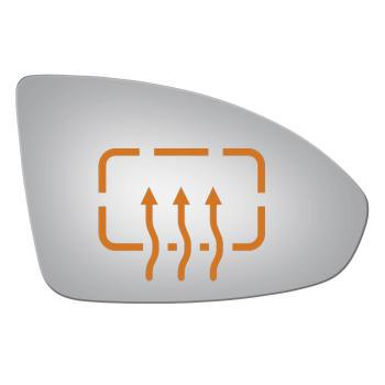 2015 Chevrolet Cruze Door Mirror Glass Right Burco 5425H image 1 of 1