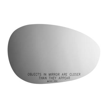 2017 Fiat 500 Door Mirror Glass Assembly Right Burco 5491HRSG image 2 of 2