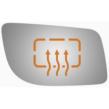 2012 Lincoln MKS Door Mirror Glass Right Burco 5492H image 1 of 1