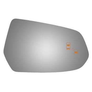 2014 Cadillac ELR Door Mirror Glass Right Burco 5598B image 1 of 1