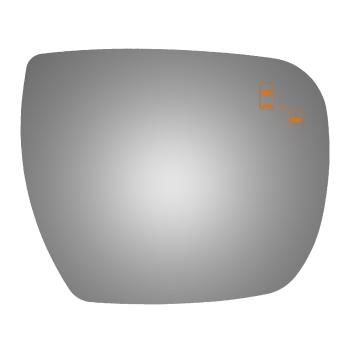 2017 Kia K900 Door Mirror Glass Right Burco 5687B image 1 of 1