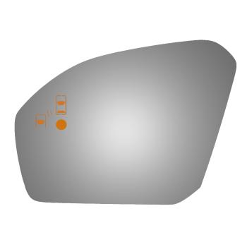 2020 Lincoln Continental Door Mirror Glass Left Burco 5707BC image 1 of 1