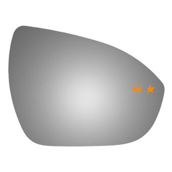 2022 Chevrolet Bolt EV Door Mirror Glass Right Burco 5711BC image 1 of 1