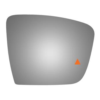 2017 Maserati Levante Door Mirror Glass Right Burco 5719BC image 1 of 1