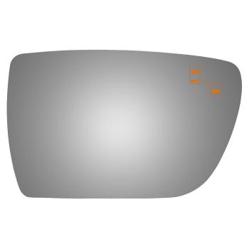 2017 Hyundai Azera Door Mirror Glass Right Burco 5737BC image 1 of 1
