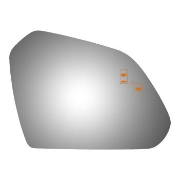 2017 Hyundai Sonata Door Mirror Glass Right Burco 5744BC image 1 of 1