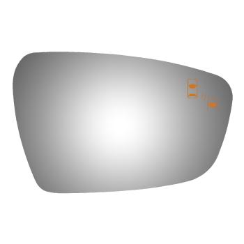 2017 Kia Forte5 Door Mirror Glass Right Burco 5758BC image 1 of 1