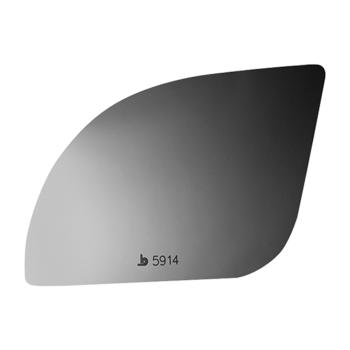 2018 Hyundai Santa Fe Sport Door Mirror Glass Left Upper Burco 5914 image 3 of 3