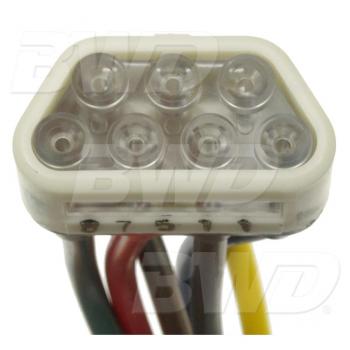 2004 Jeep Wrangler HVAC Blower Control Switch BWD BL262 image 3 of 4