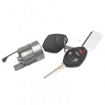 2013 Mitsubishi Lancer Ignition Lock Cylinder BWD CS988L image 3 of 3