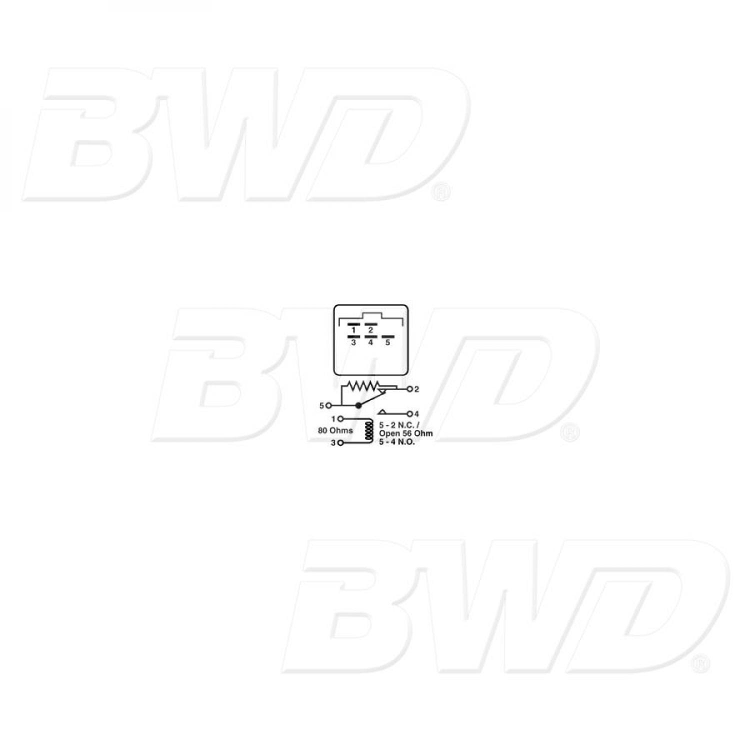 BWD R3019 - Daytime Running Light Relay BWD R3019 Daytime Running Light Relay product image 2 of 3