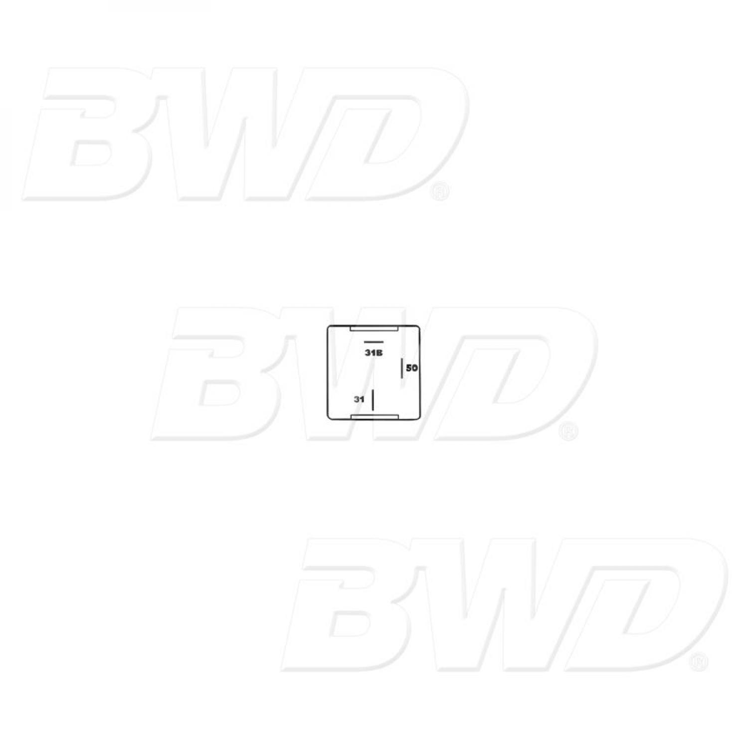 BWD R3025 - Fuel Injection Cold Start Relay BWD R3025 Fuel Injection Cold Start Relay product image 2 of 4