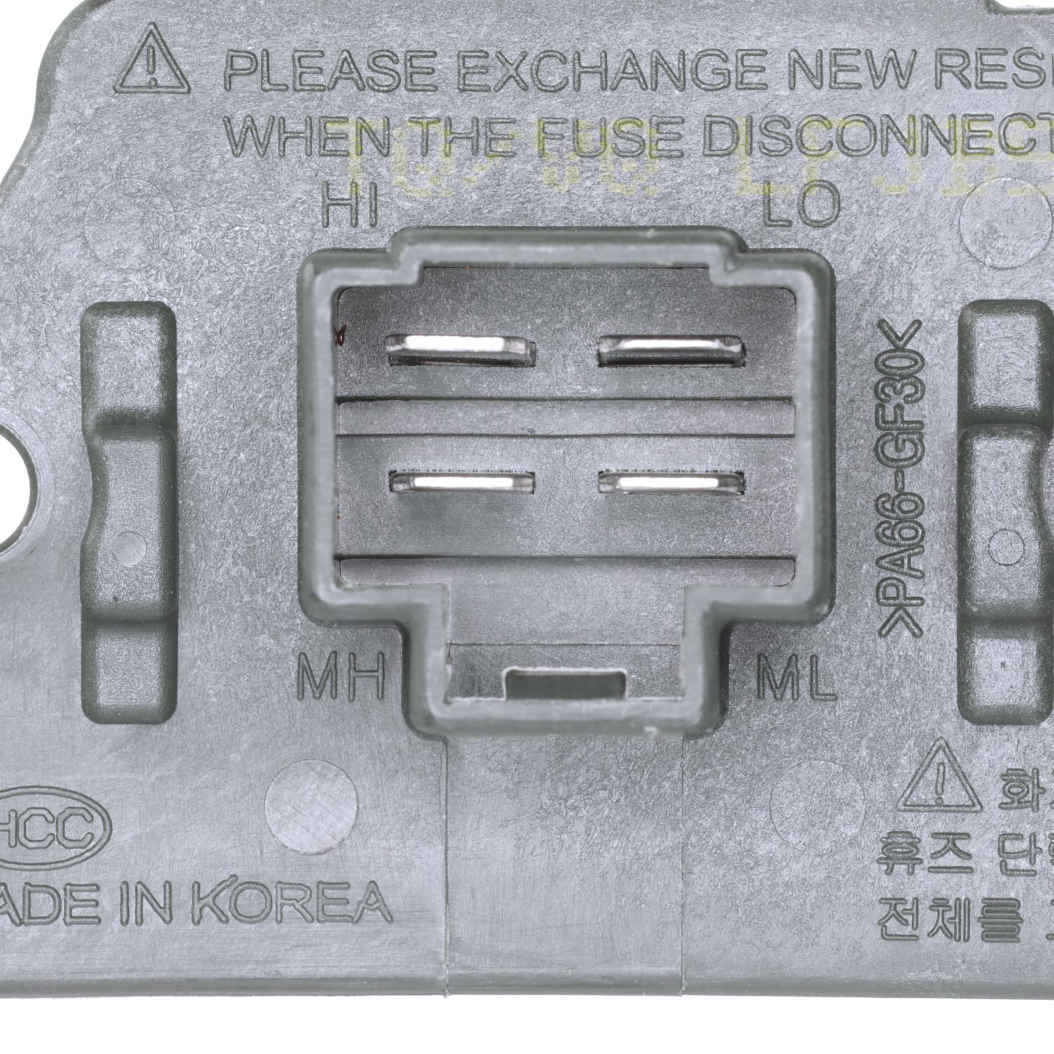 BWD RU1440 HVAC Blower Motor Resistor product image 6 of 9