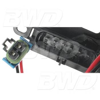 2008 GMC C5500 Topkick HVAC Blower Motor Resistor Front BWD RU869 image 3 of 4