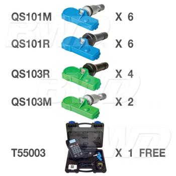 BWD TPM9009 Tire Pressure Monitoring System Sensor Service Kit product image 2 of 2