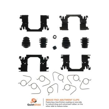 2016 Nissan X-Trail Disc Brake Hardware Kit