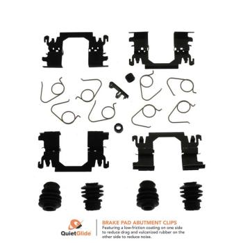 2018 Nissan Rogue Disc Brake Hardware Kit Front Carlson 13677Q image 1 of 1