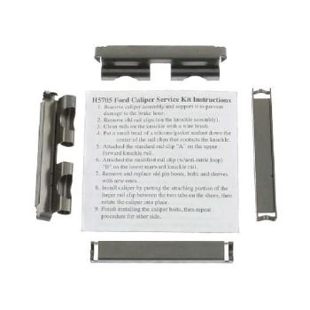 2010 Ford Explorer Disc Brake Caliper Abutment Service Kit