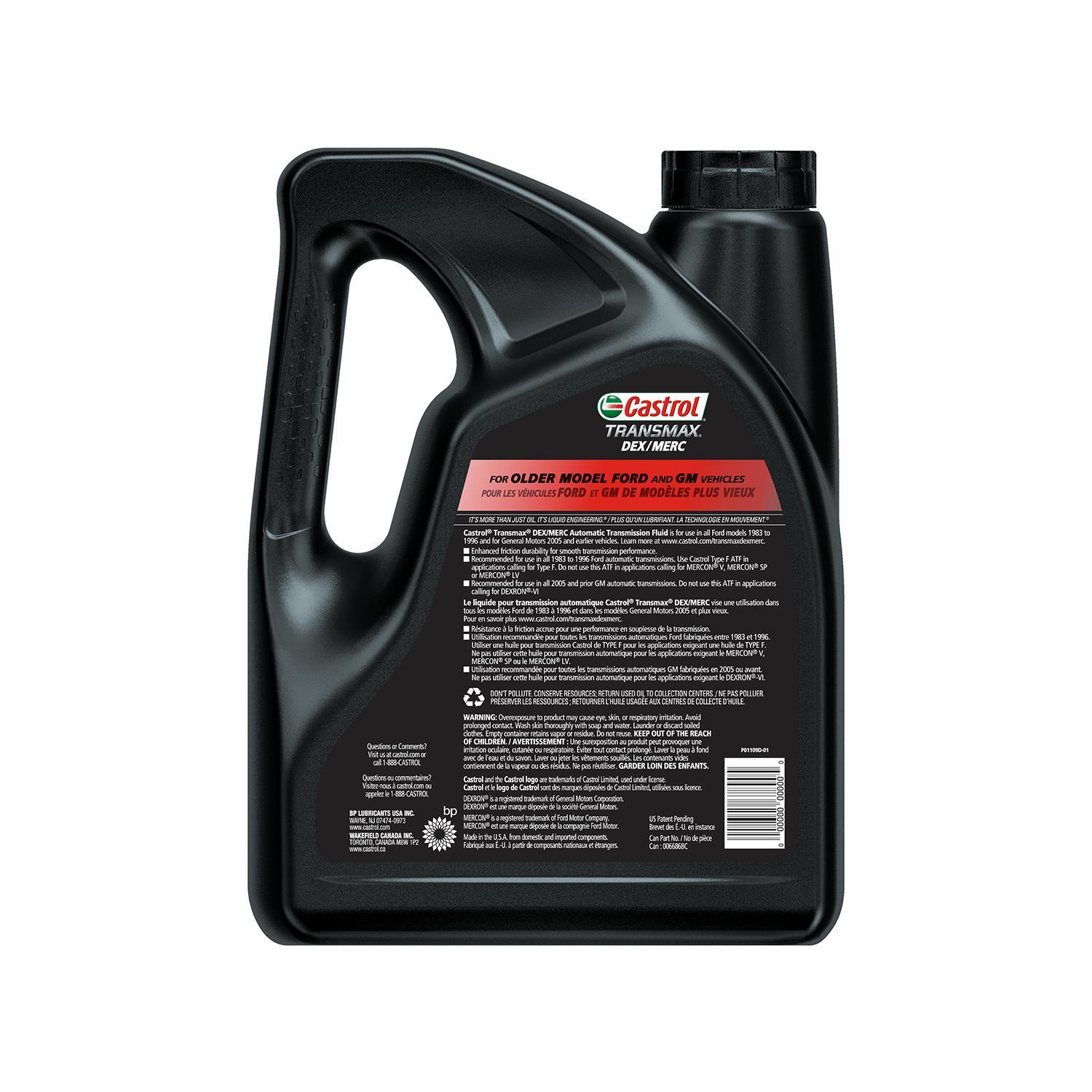 Castrol 006686BC Auto Trans Fluid product image 1 of 2
