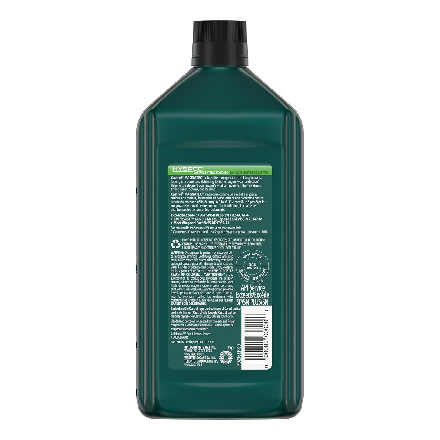 Castrol 0220038 Engine Oil product image 1 of 2
