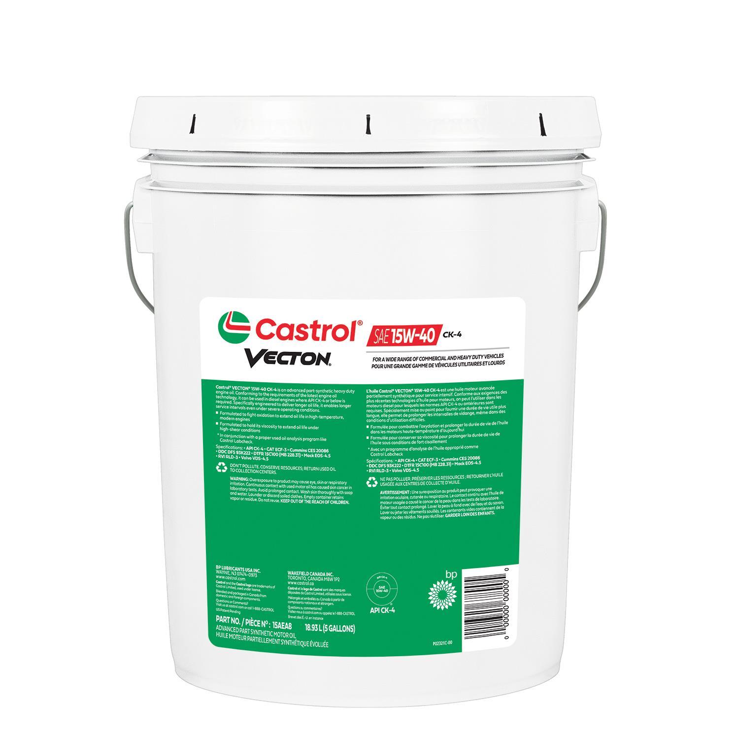 Castrol 15AEA8 - Engine Oil Castrol 15AEA8 Engine Oil product image 1 of 2