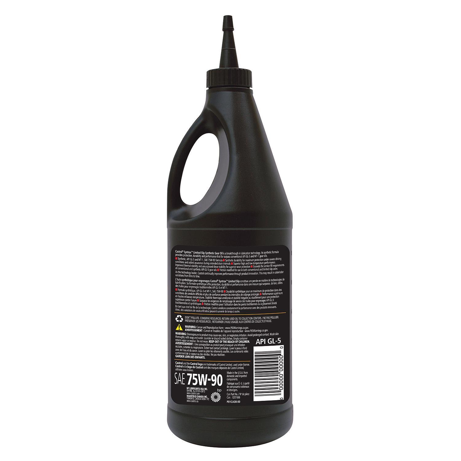 Castrol 201666 - Gear Oil Castrol 201666 Gear Oil product image 2 of 2