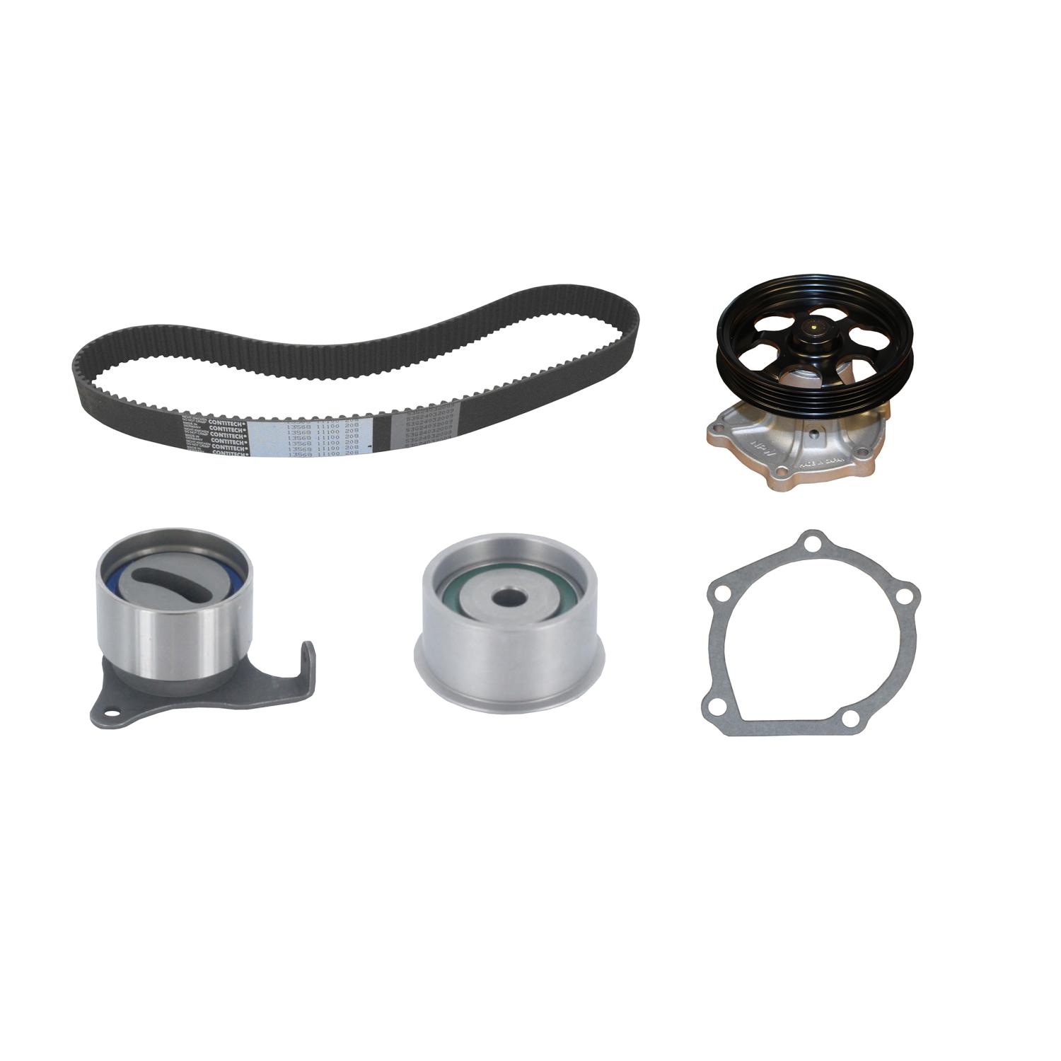 Continental TB208LK1 - Engine Timing Belt Kit with Water Pump Continental TB208LK1 Engine Timing Belt Kit with Water Pump product image 1 of 1