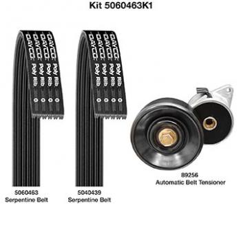 1999 Acura CL Serpentine Belt Drive Component Kit Air Conditioning, Alternator and Tensioner Dayco 5060463K1 image 1 of 1