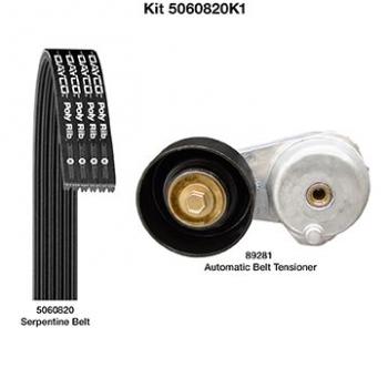2004 Mazda MPV Serpentine Belt Drive Component Kit