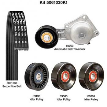 2007 Lincoln Navigator Serpentine Belt Drive Component Kit