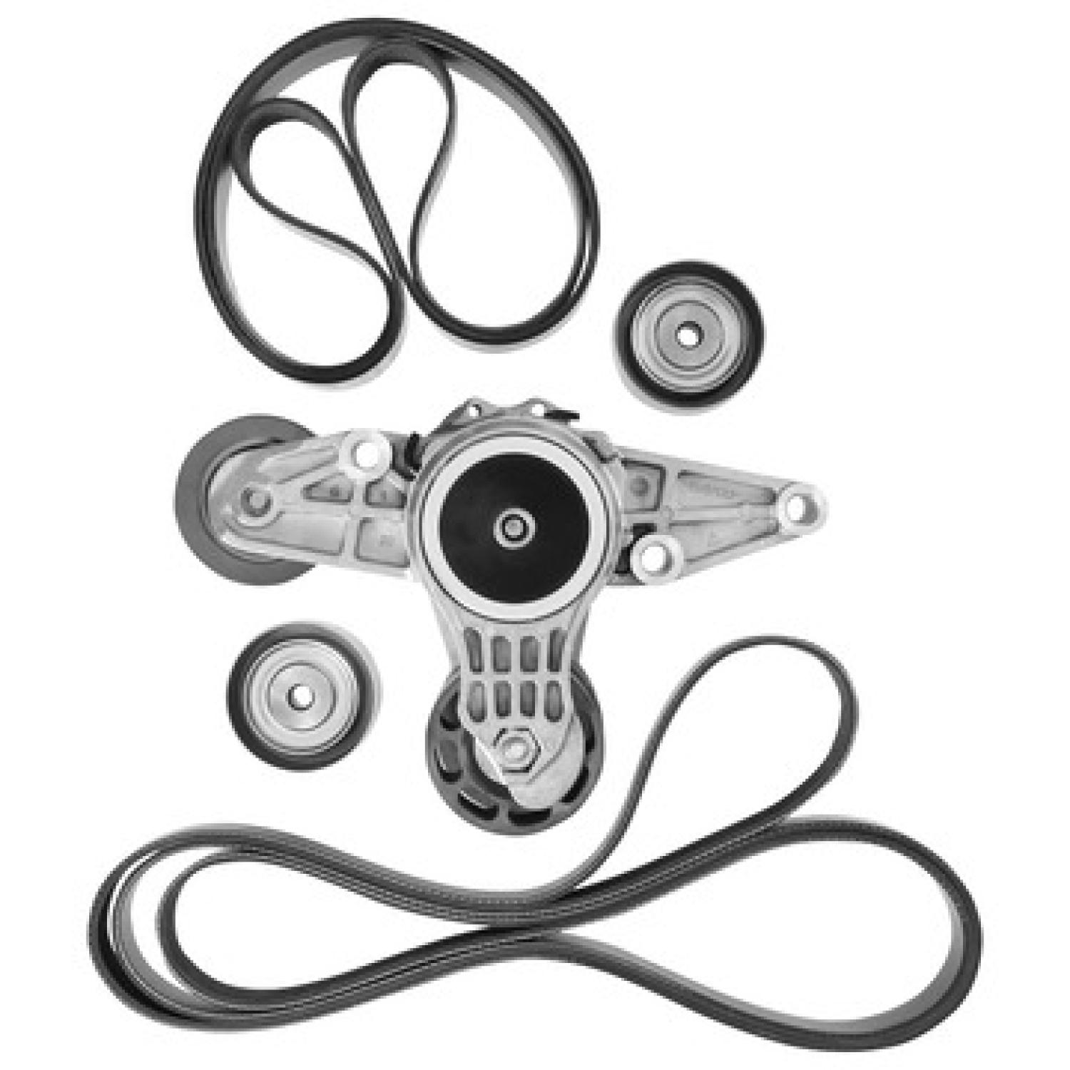 Dayco 5100640K3 - Serpentine Belt Drive Component Kit Dayco 5100640K3 Serpentine Belt Drive Component Kit product image 1 of 2