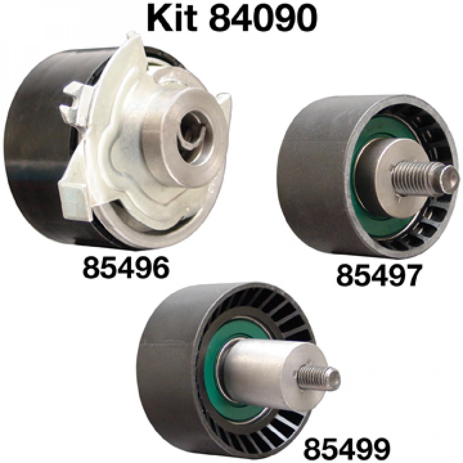 Dayco 84090 - Engine Timing Belt Component Kit Dayco 84090 Engine Timing Belt Component Kit product image 1 of 2