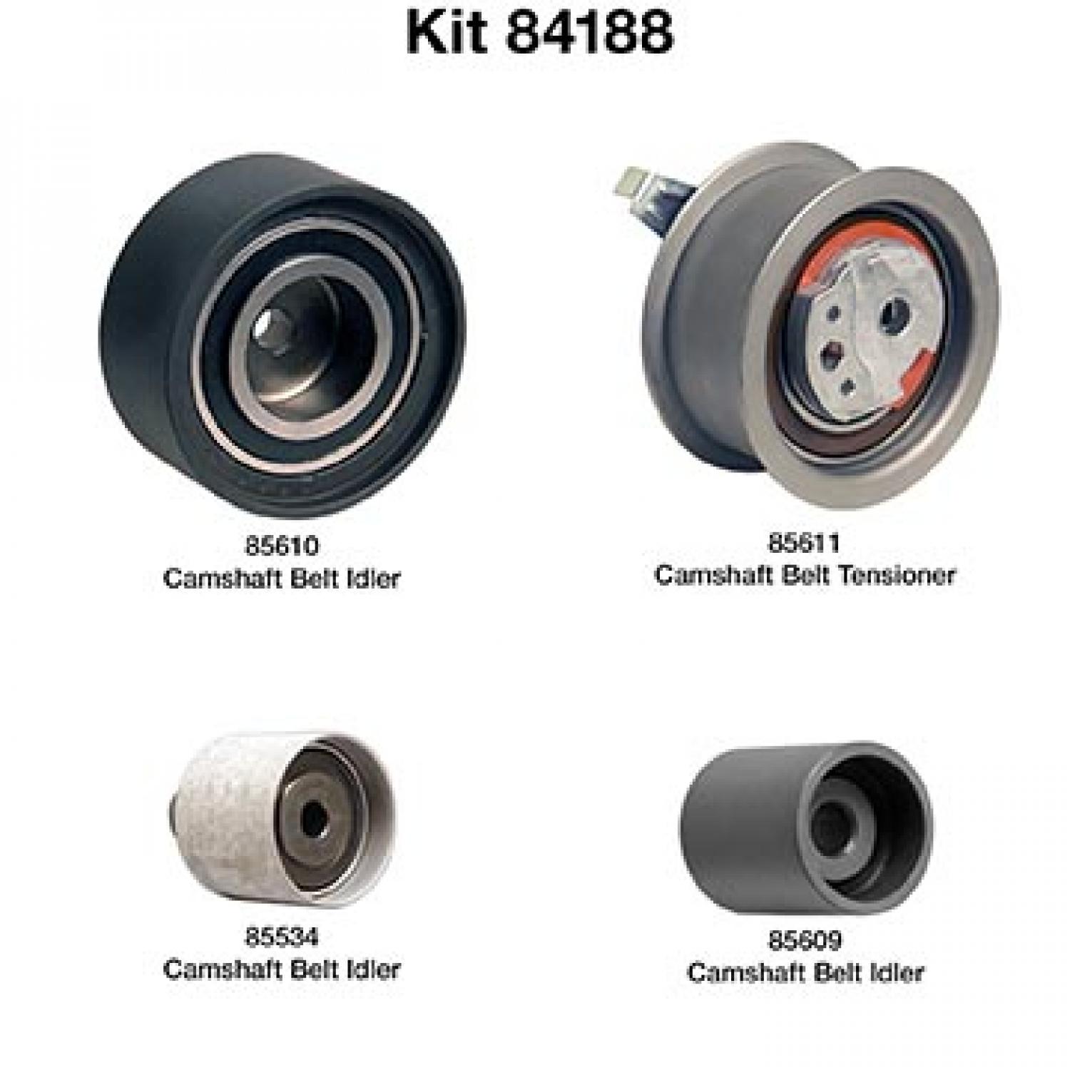 Dayco 84188 - Engine Timing Belt Component Kit Dayco 84188 Engine Timing Belt Component Kit product image 2 of 2