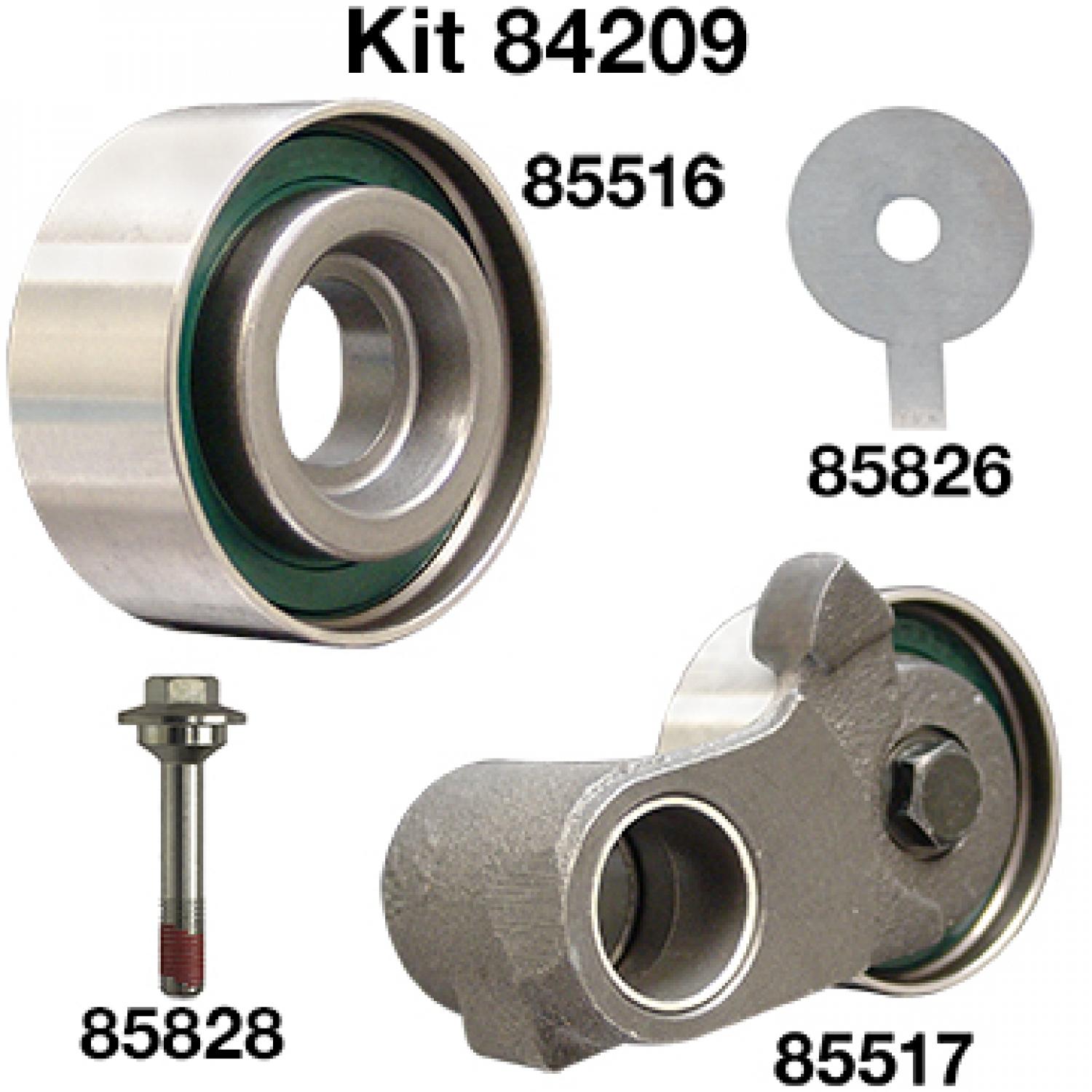 Dayco 84209 - Engine Timing Belt Component Kit Dayco 84209 Engine Timing Belt Component Kit product image 1 of 2