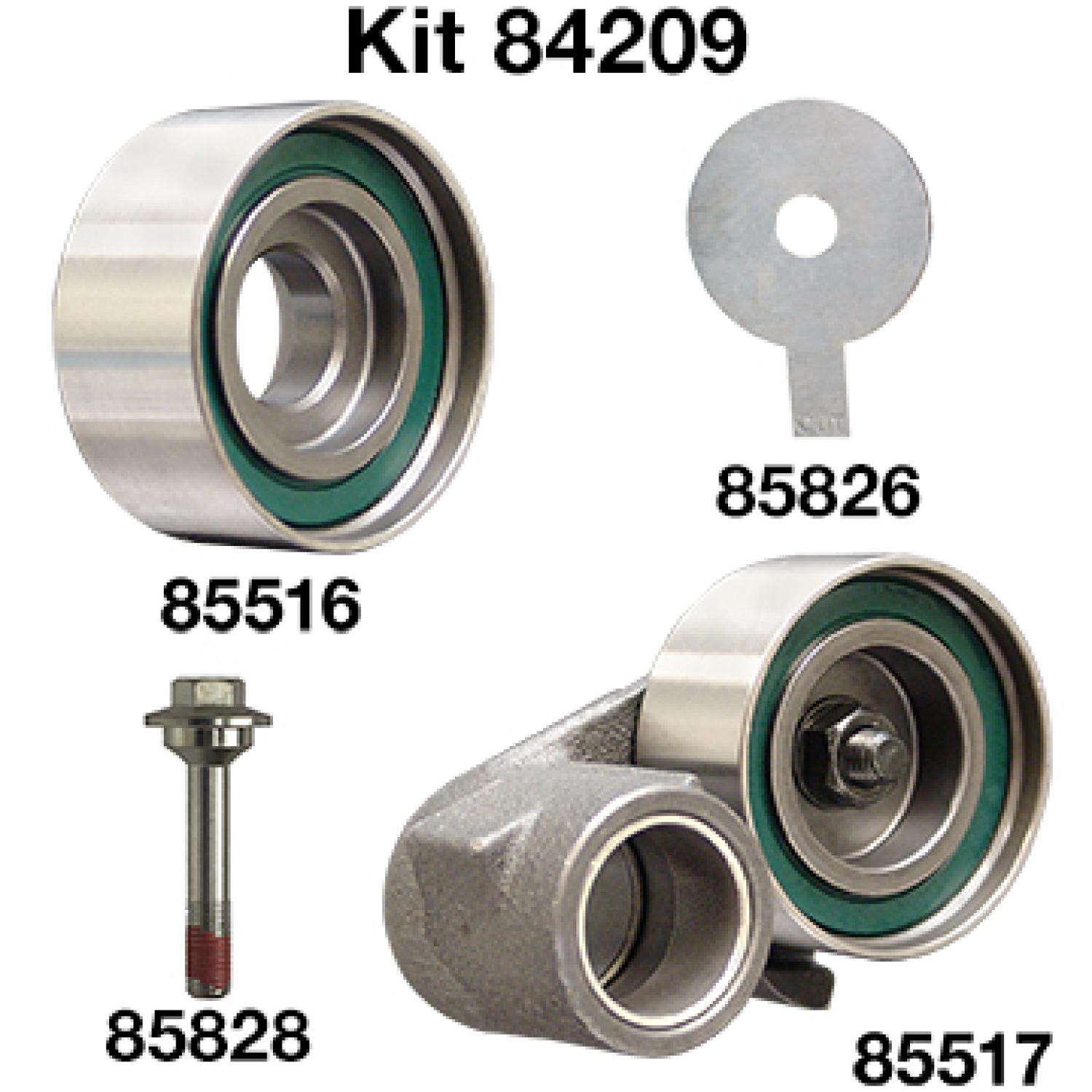 Dayco 84209 - Engine Timing Belt Component Kit Dayco 84209 Engine Timing Belt Component Kit product image 2 of 2