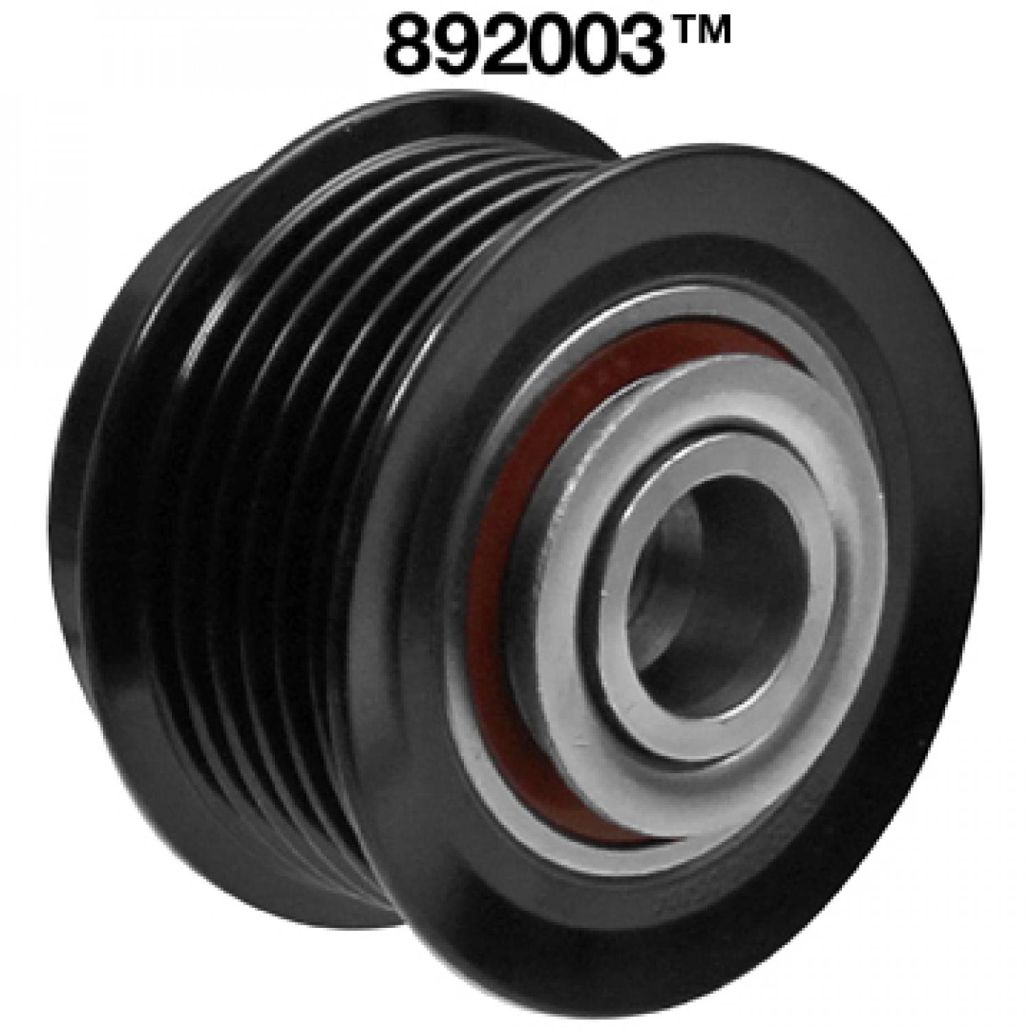 Dayco 892003 - Alternator Decoupler Pulley Dayco 892003 Alternator Decoupler Pulley product image 1 of 2