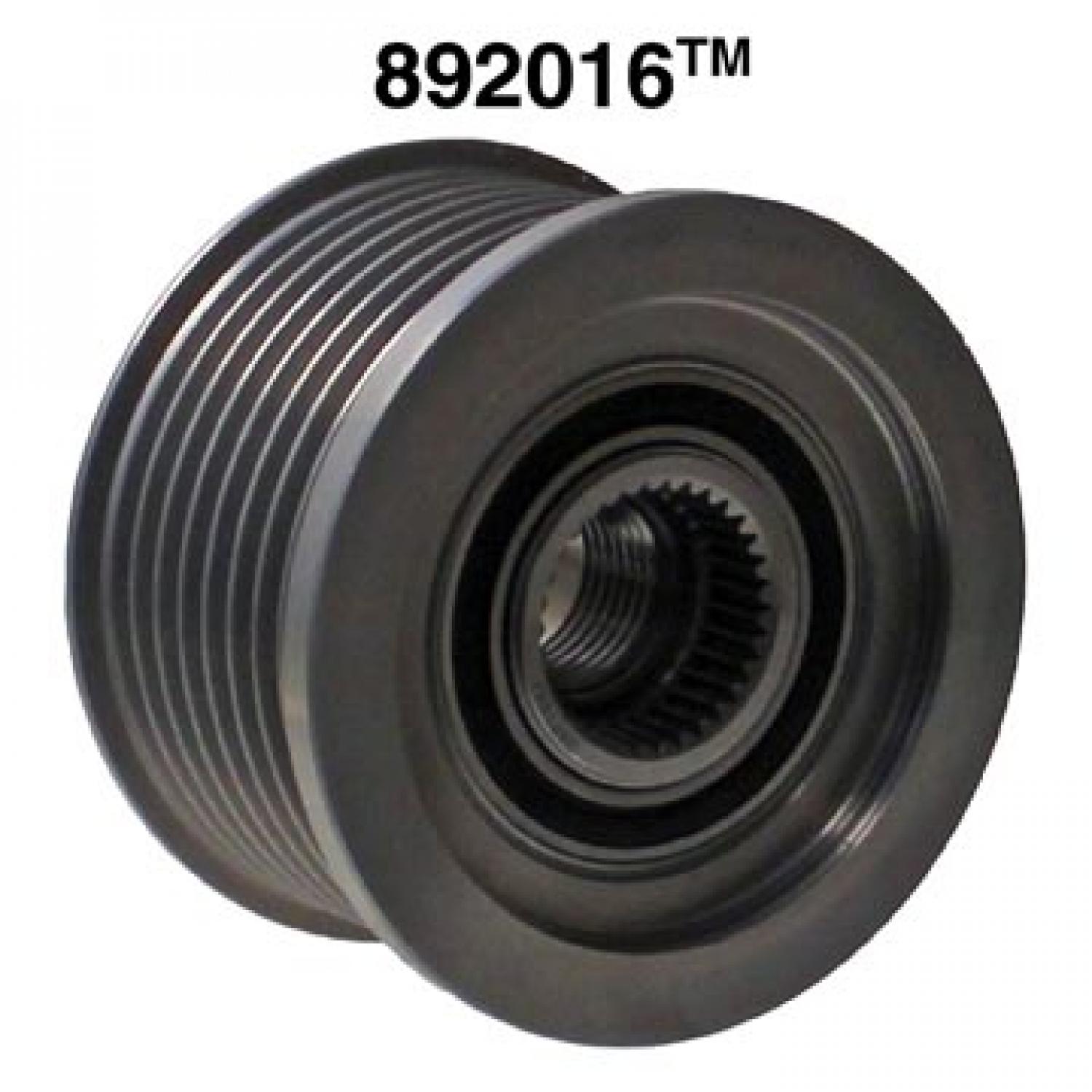 Dayco 892016 - Alternator Decoupler Pulley Dayco 892016 Alternator Decoupler Pulley product image 1 of 2