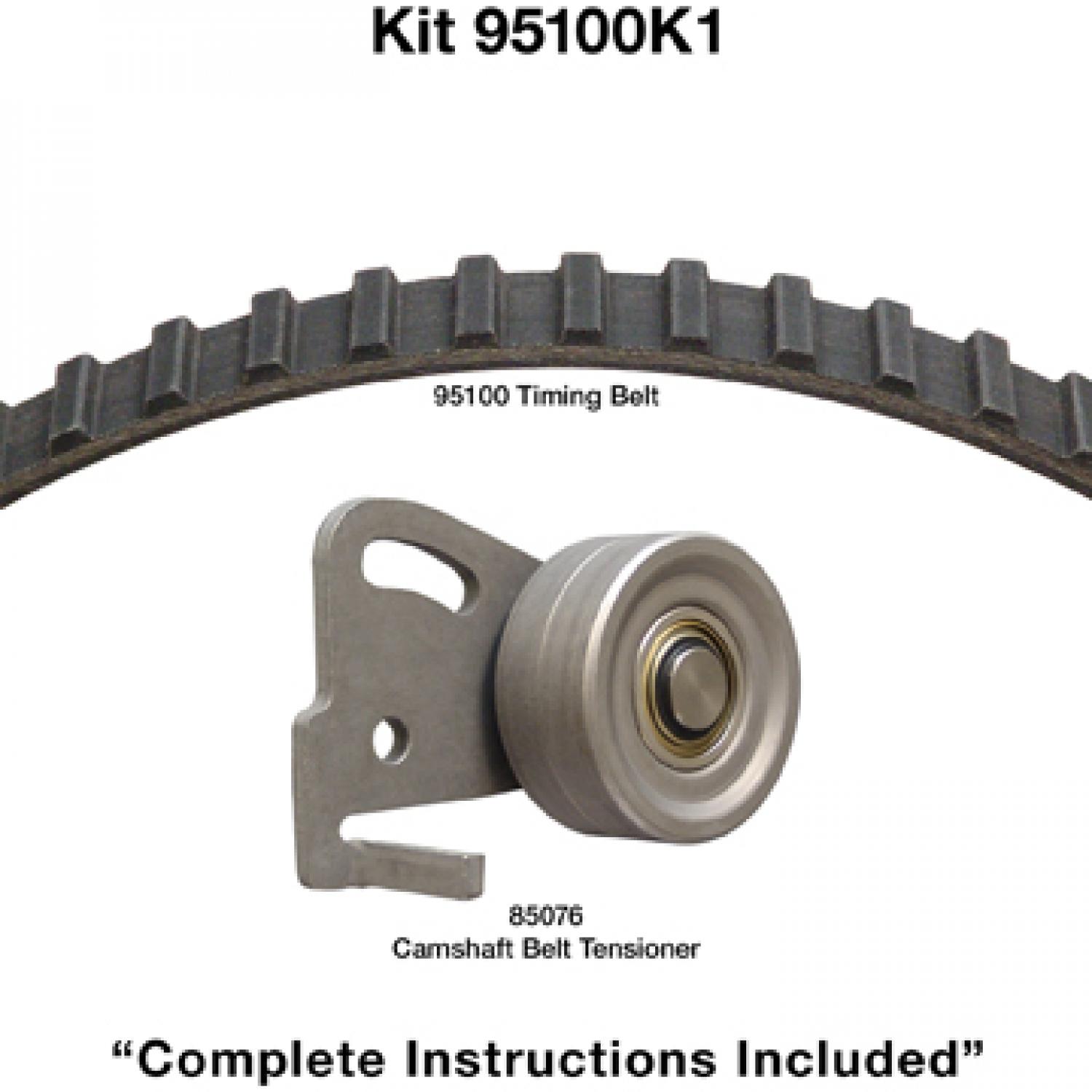 Dayco 95100K1 - Engine Timing Belt Kit Dayco 95100K1 Engine Timing Belt Component Kit product image 1 of 1