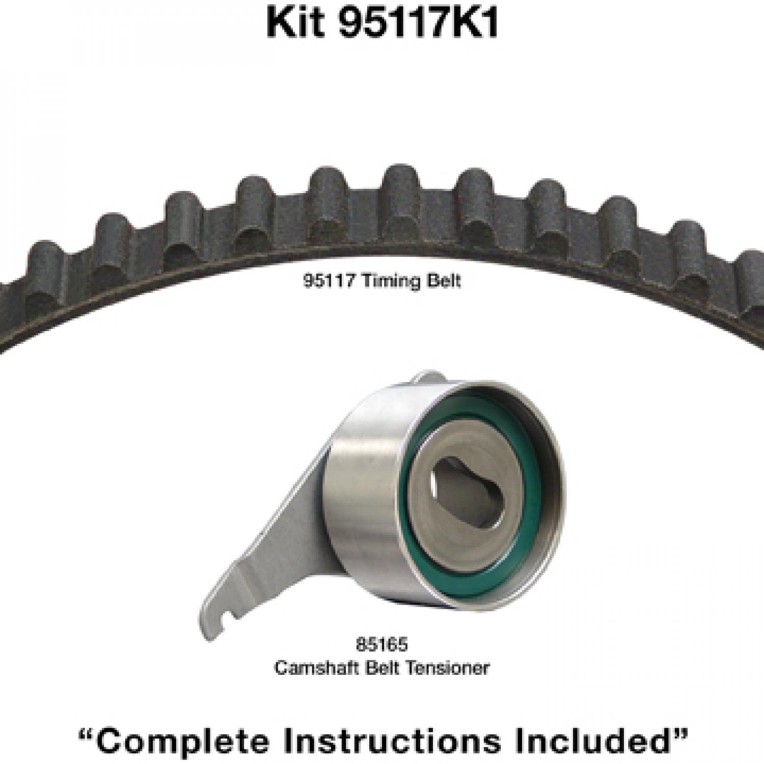 Dayco 95117K1 - Engine Timing Belt Kit Dayco 95117K1 Engine Timing Belt Component Kit product image 1 of 1