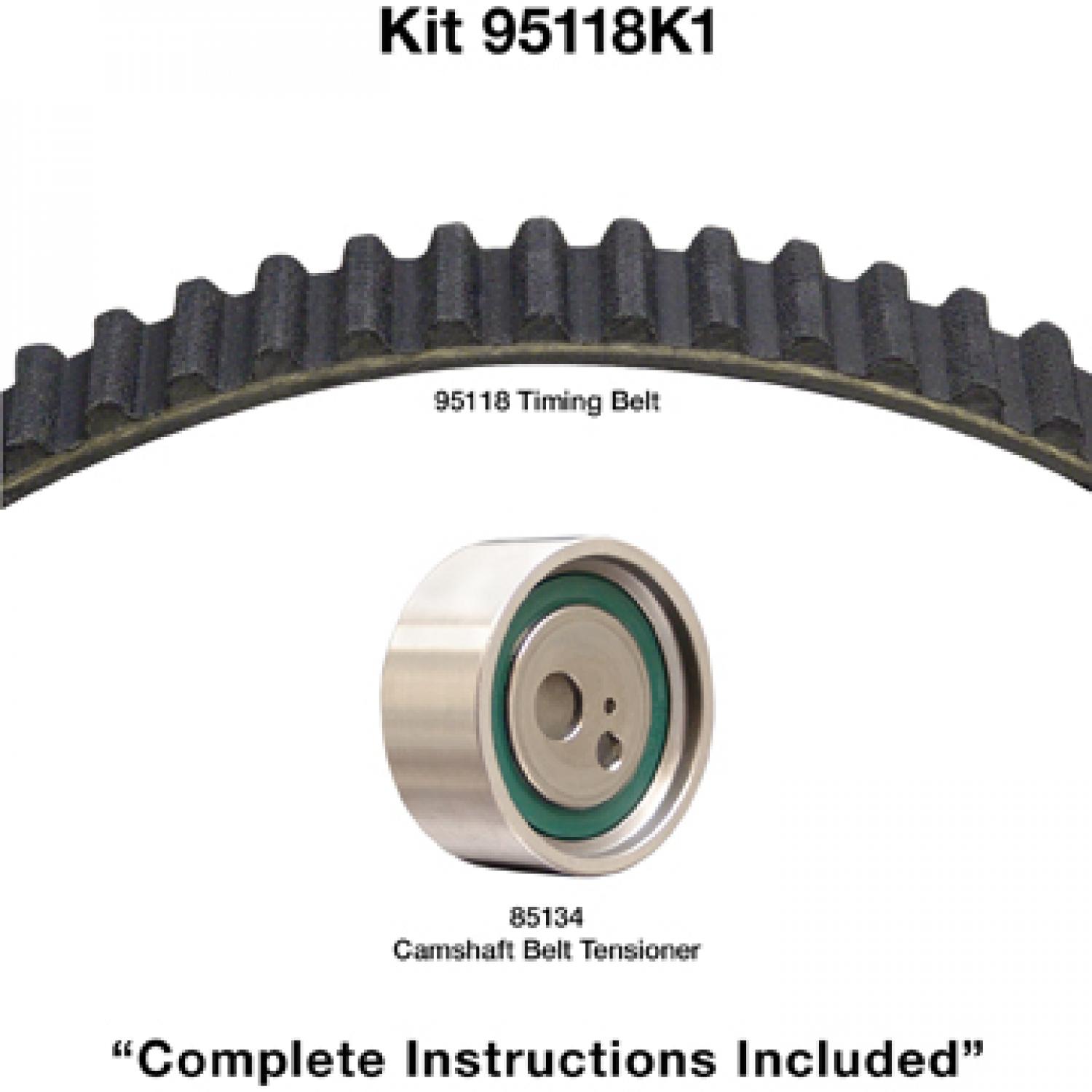 Dayco 95118K1 - Engine Timing Belt Kit Dayco 95118K1 Engine Timing Belt Component Kit product image 1 of 1