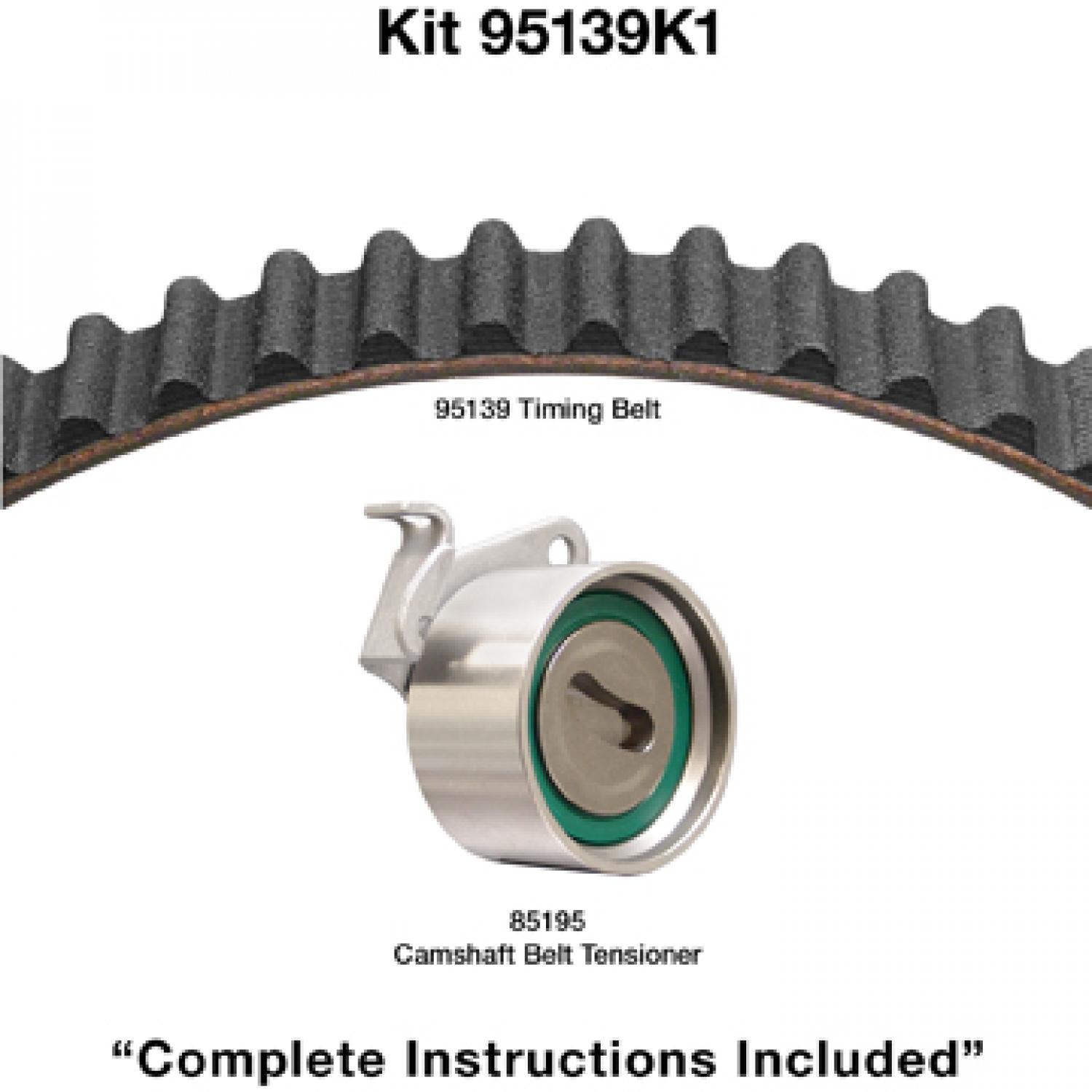 Dayco 95139K1 - Engine Timing Belt Kit Dayco 95139K1 Engine Timing Belt Component Kit product image 1 of 1