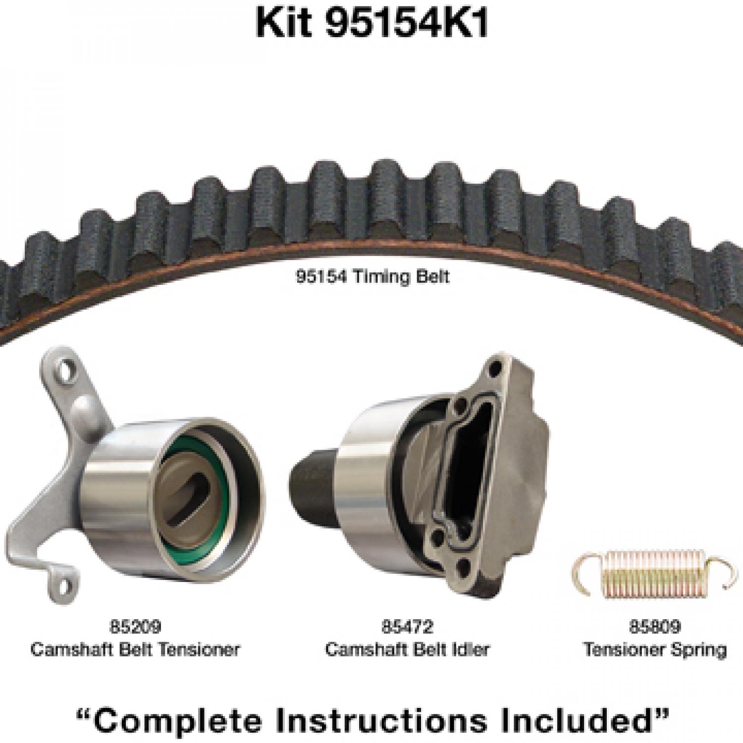 Dayco 95154K1 Engine Timing Belt Component Kit product image 1 of 1