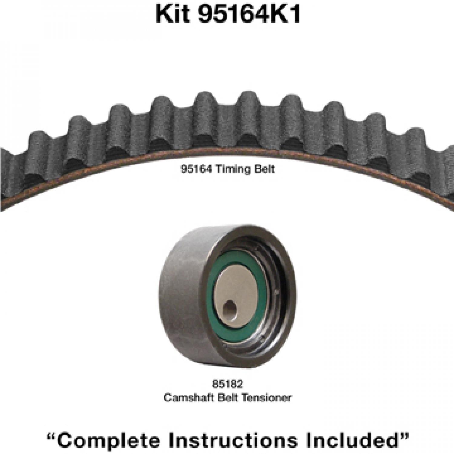 Dayco 95164K1 - Engine Timing Belt Kit Dayco 95164K1 Engine Timing Belt Component Kit product image 1 of 1