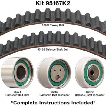 1999 Mitsubishi Eclipse Engine Timing Belt Kit Dayco 95167K2 image 1 of 1