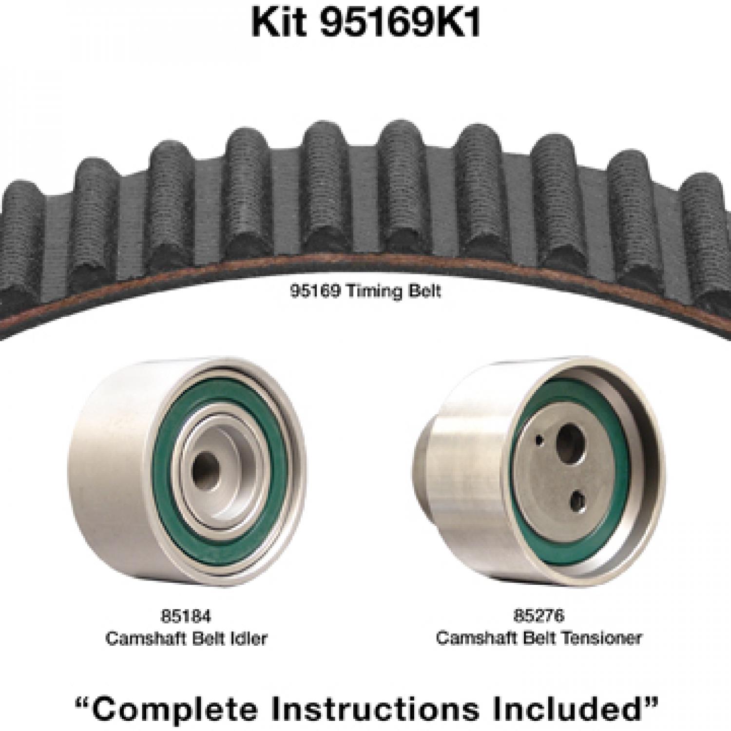Dayco 95169K1 - Engine Timing Belt Kit Dayco 95169K1 Engine Timing Belt Component Kit product image 1 of 1