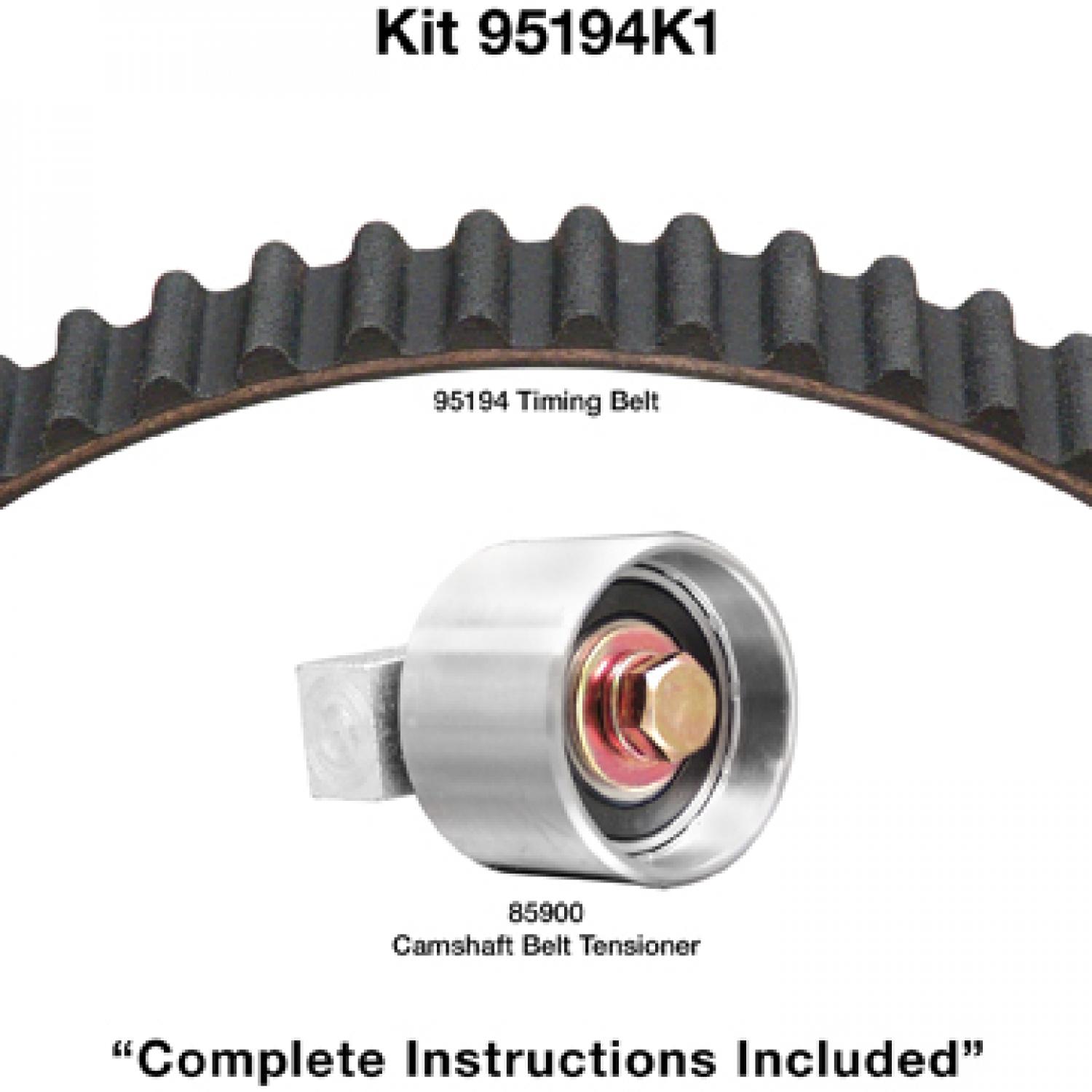 Dayco 95194K1 - Engine Timing Belt Kit Dayco 95194K1 Engine Timing Belt Component Kit product image 1 of 1