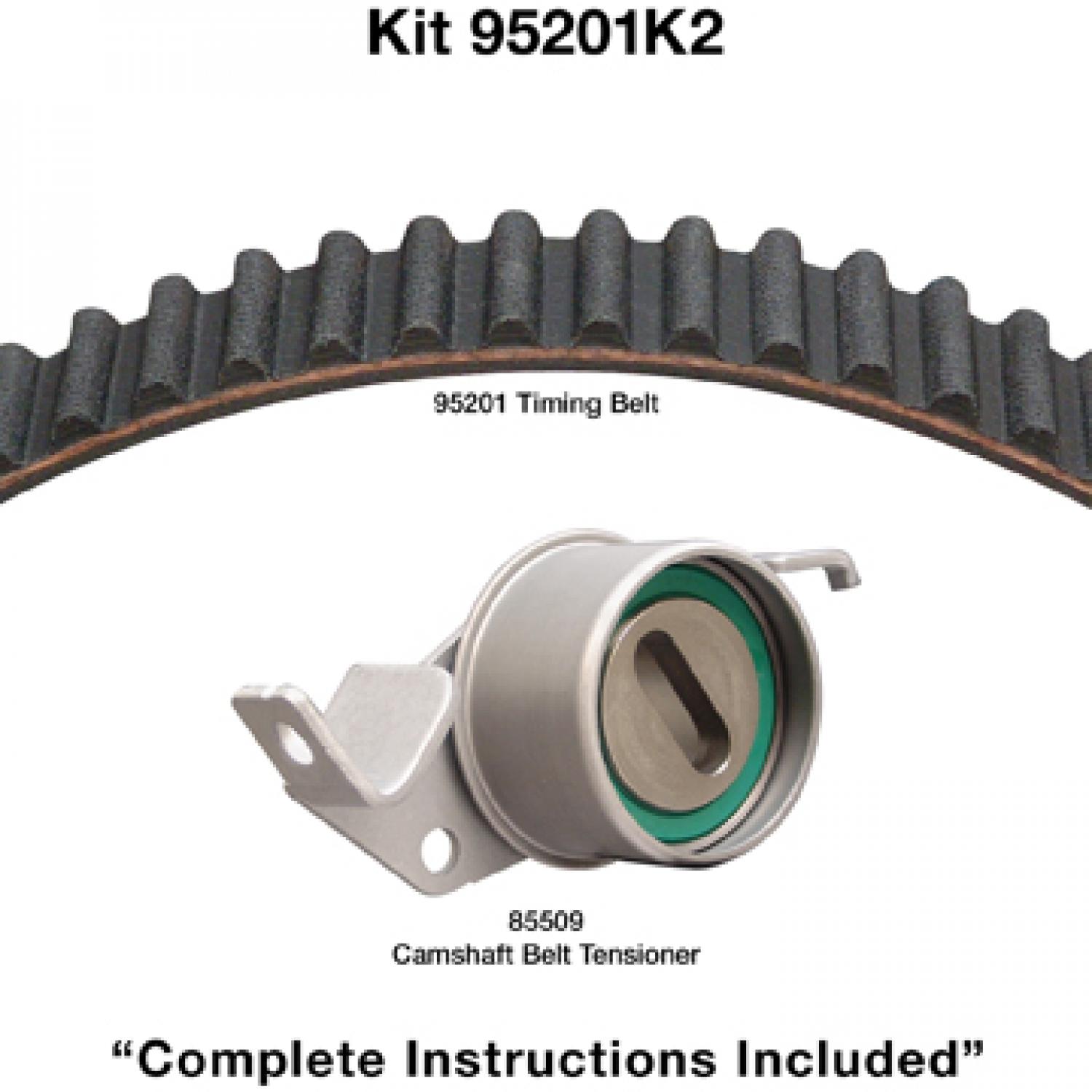 Dayco 95201K2 - Engine Timing Belt Kit Dayco 95201K2 Engine Timing Belt Component Kit product image 1 of 1