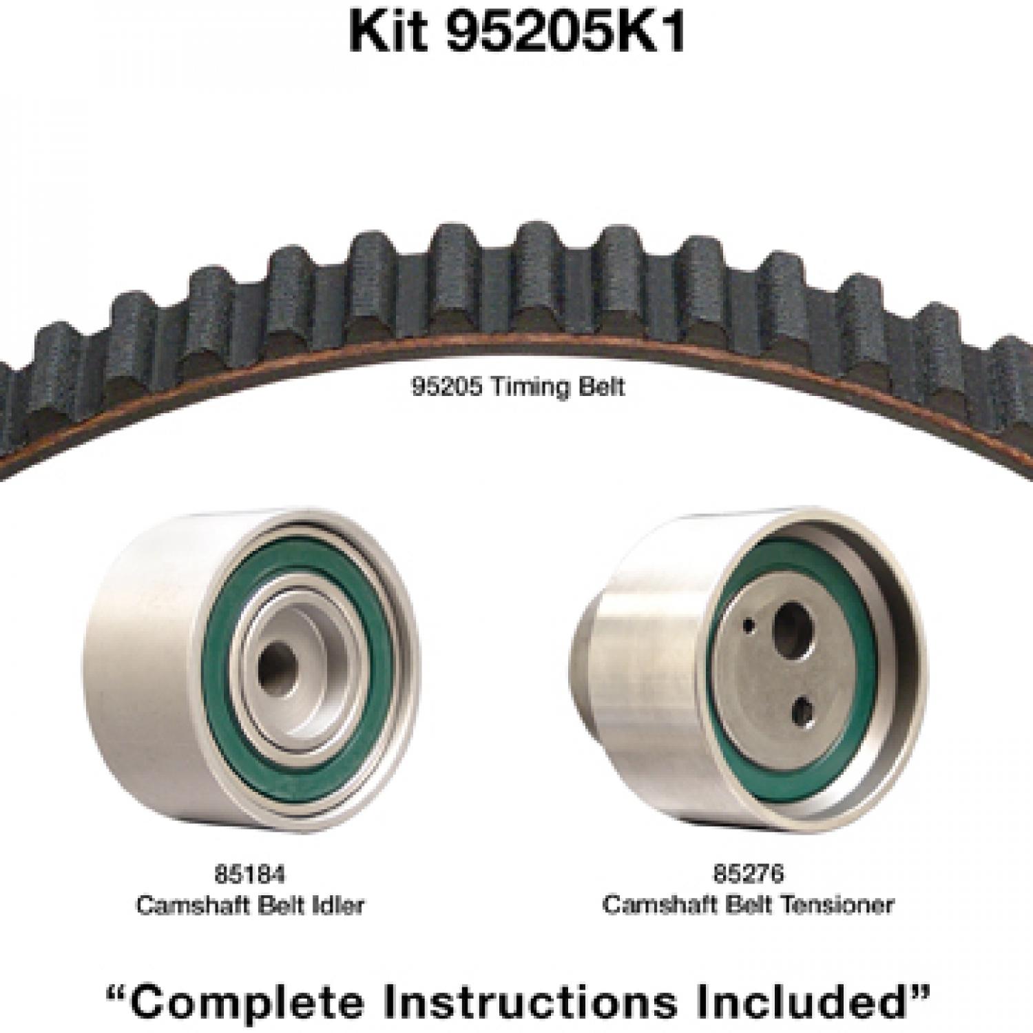 Dayco 95205K1 - Engine Timing Belt Kit Dayco 95205K1 Engine Timing Belt Component Kit product image 1 of 1