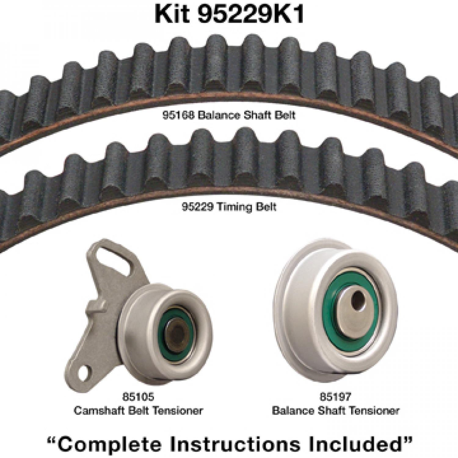 Dayco 95229K1 Engine Timing Belt Component Kit product image 1 of 1